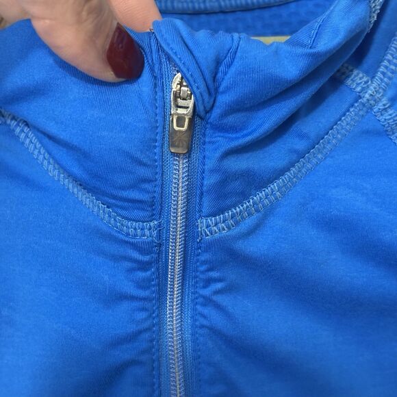 Athleta Candescent Half Zip Back Pocket Women's Small Mockneck Running Outdoor - Picture 8 of 12